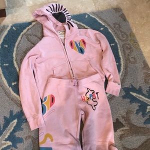 Girls sweatshirt and pants